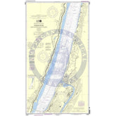 NOAA Nautical Chart 12345: Hudson River George Washington Bridge to Yonkers